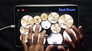 Amazing Goal tempo Part 02 Real drums By littledrummerben