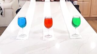 Who won Triple Full Glass Cup Race!