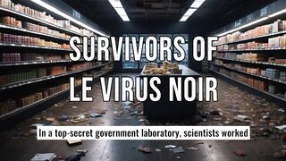 Survivors of Le Virus Noir#survival #horrorstories #zombieapocalypse #viraloutbreak #suspense