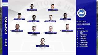 Brighton vs Nottingham Forest 2-2