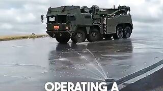 This beast maneuvers through anything...???? #army #vehicles #tank