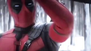Deadpool dance in bye bye song