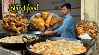 Snakes samosa and rolls | Street food snakes
