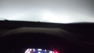 Fog on road