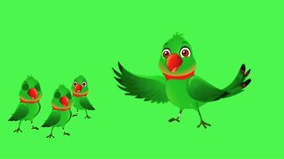 Green Screen Cartoon