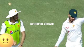 Hassan Ali Entertaining everyone with his Funny Moves