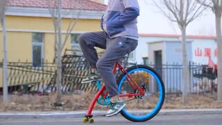 The Bicycle Without Hands | epic modification cycling