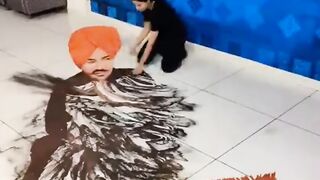 Sidhu Moose Wala skech