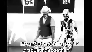 Me and chatgpt after graduating together