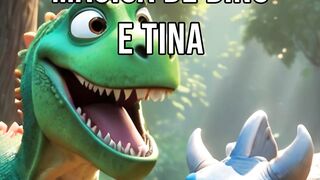 Amizade Mágica de Dino e Tina