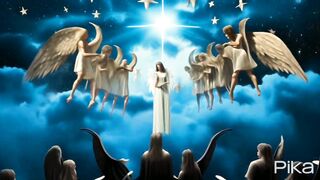 sky Teminata music.Title the angels are serenating in the sky so hi