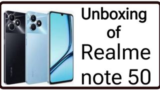 Unboxing of Realme Note 50 || @SAFRTube