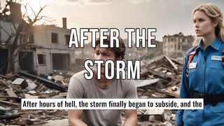 After the Storm #stormrelief #rescueefforts #communitystrength #survivorstories