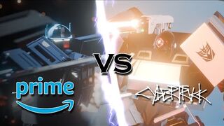 Transformers Battle  Amazon vs Cybertruck