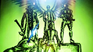 This is a cover photo I sketched and edited for my graphic novel; Ironclad....stay tuned for more