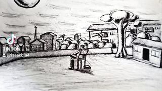 Art theme; Solitude (day and night)
