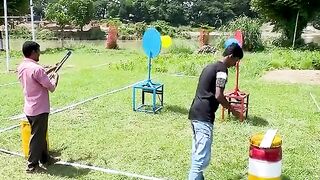 who will win archery, football and balance challenge ? epic multi stage game