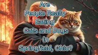 are people really eating cats and dogs in Springfield,Ohio?