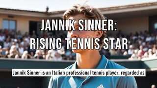 Jannik Sinner Rising Tennis Star#tennis #JannikSinner #NextGen #ATP #GrandSlam