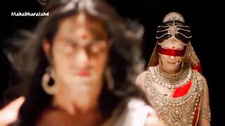 MAHABHARATA GHANDARI MECOBA MENENANGKAN DESTRARASTRA 002