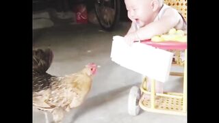 Cute little child Laughing
