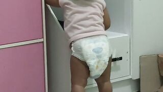 cute baby dancing
