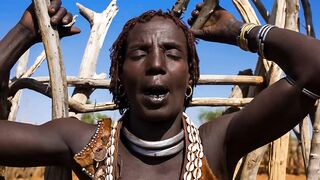 The Mursi / Surma Tribe in Ethiopia Part 9 #viral #shorts #youtubeshorts #mursi #ethiopia