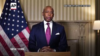 New York City Mayor Eric Adams vows not to resign after indictment.