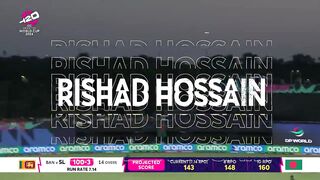 Every Wicket of Rishad Hossain at T20WC 2024