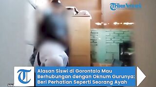 Video viral guru dan murid di gorontalo
