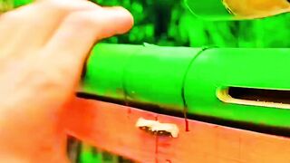 Making a playing gun from bamboo