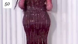 Elegant evening dress