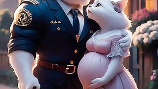 ????????️Happy White Cat Family ????️????????#cat #cute #catlover #cutecat #kitten #family #shor