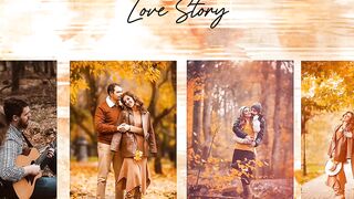 Love story in autumn