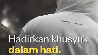 hadirkan khusuk dalam hati