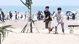 tsunami tragedy in Indonesia#disaster#nature