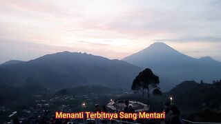 Sky View at Dieng Plateau