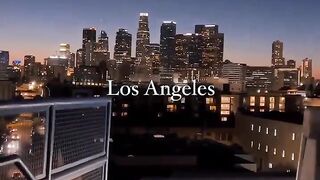 Los Angeles Beautiful Night View