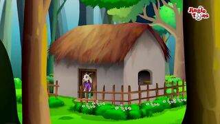 The Wolf & The Seven Little Goats - बकरी के सात बच्चे - Hindi Stories by Jingle Toons.