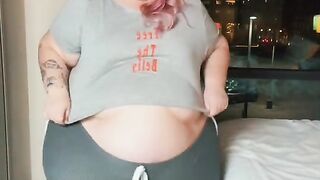 Dancing in the room