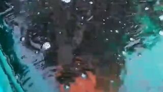 Lagi NYORTIR bibit lele turun HUJAN❗Gaspoll terus yang penting kita tidak kehujanan