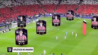Atletico Madrid vs Real Madrid 1-1