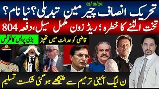 تخت الٹنے کا خطرہ، ن لیگ سرینڈر، تحریک انصاف چیرمین تبدیلی کیا سچ؟ قاضی کو تھپڑ،