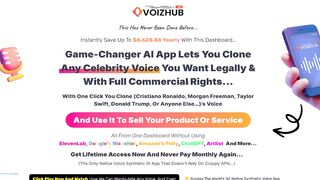 VoizHub AI Review - World’s 1st All-In-One AI Voice Cloning App