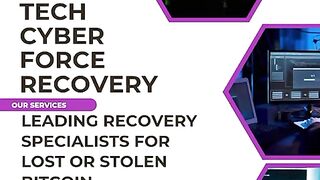 RECOVERING STOLEN BITCOIN ASSETS WITH TECH CYBER FORCE RECOVERY