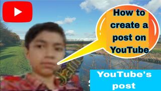 How to create a post on YouTube Community