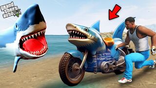 Franklin Found Shark Fastest Bike in GTA 5 ! | Hafiz Gamerz