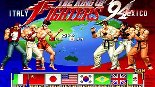 The King of Fighters '94 - Korea Justice Team (Arcade  1994) 4K 60FPS
