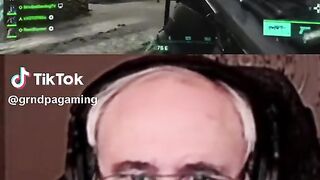 old man give headshot to helicopter pilot