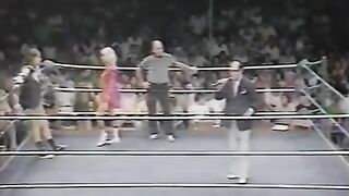 Moolah-Shade vs Malloy-Lee Women Wrestling Championship